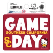 USC Trojans Hello Kitty Game Maker Sticker